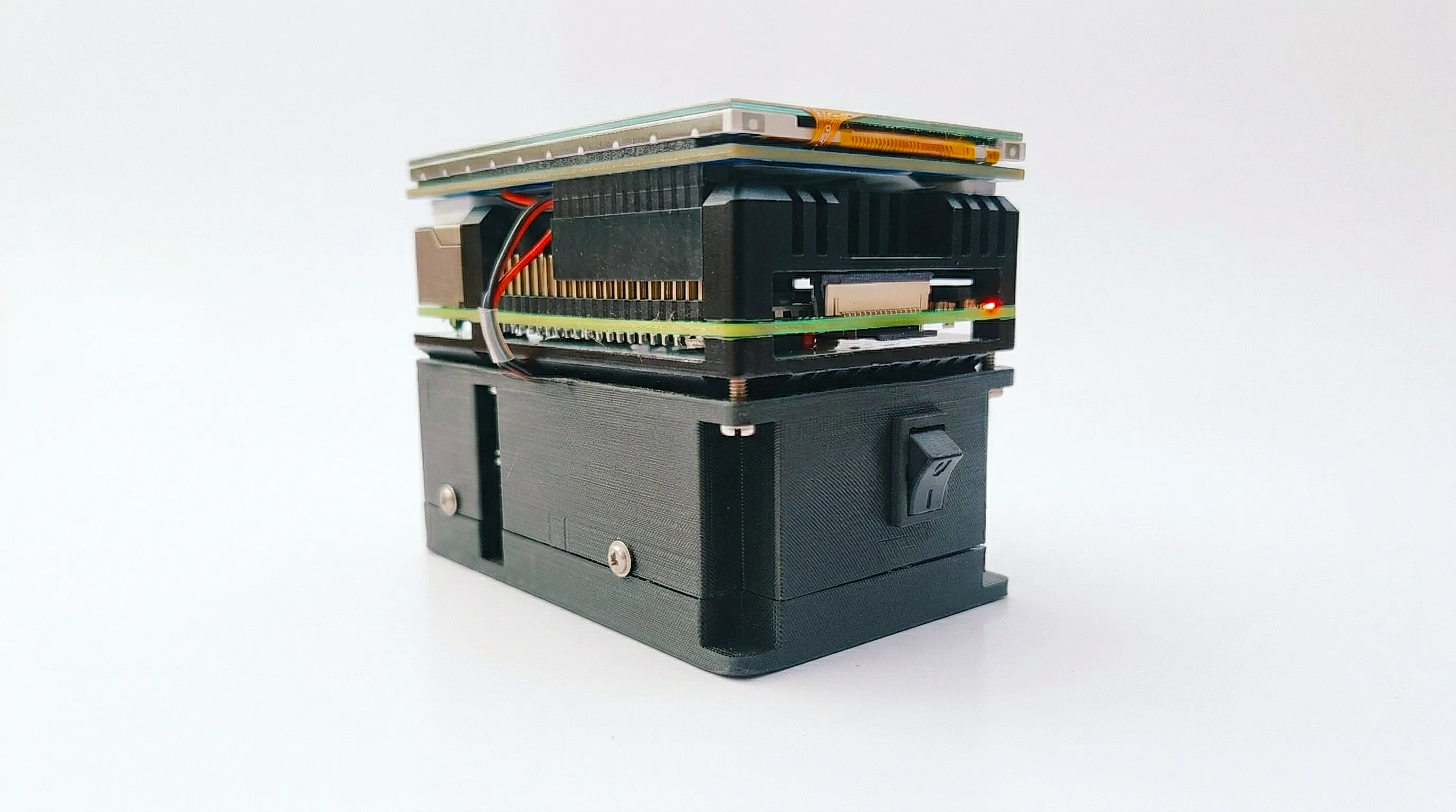 Side profile of the OneDialect master hardware prototype